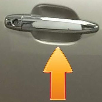 Toyota Prado FJ120 Door Handle Chrome Model 2002-2009