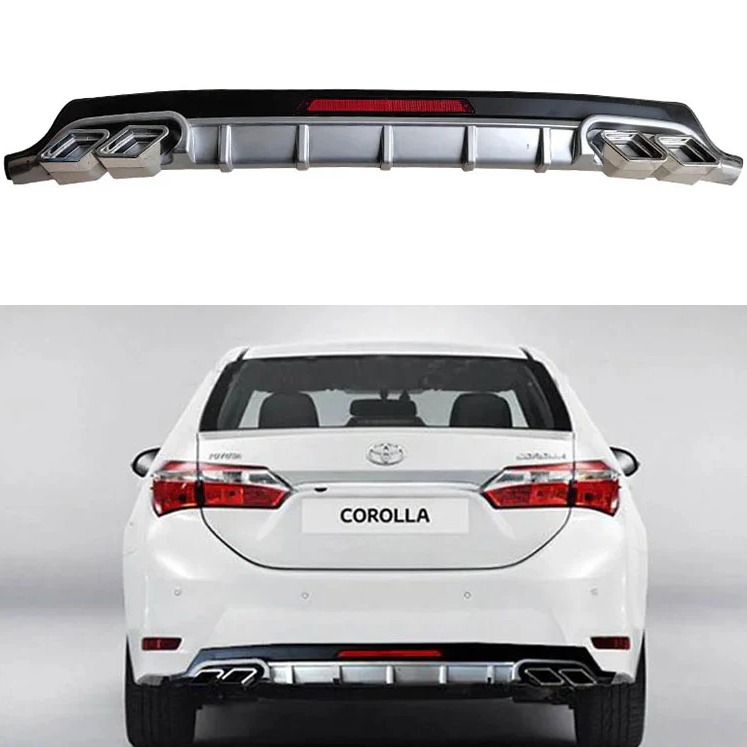 Toyota Corolla Bugatti Style Diffuser Model 2017 - 2021