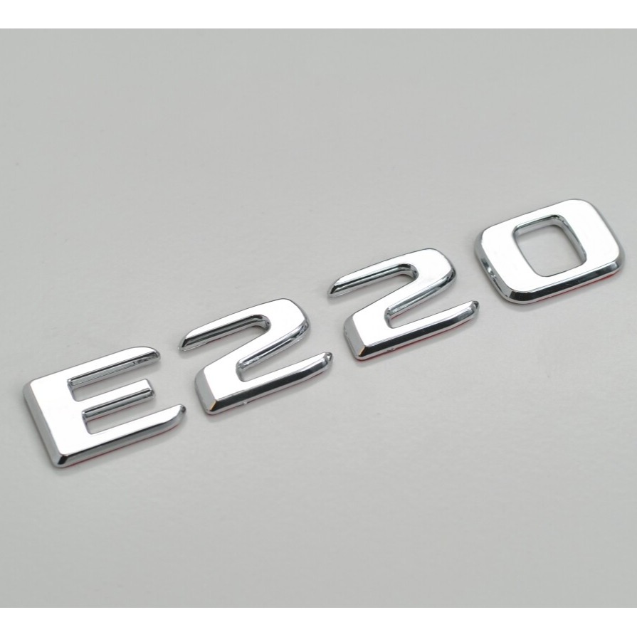 Mercedes "E220" Monogram