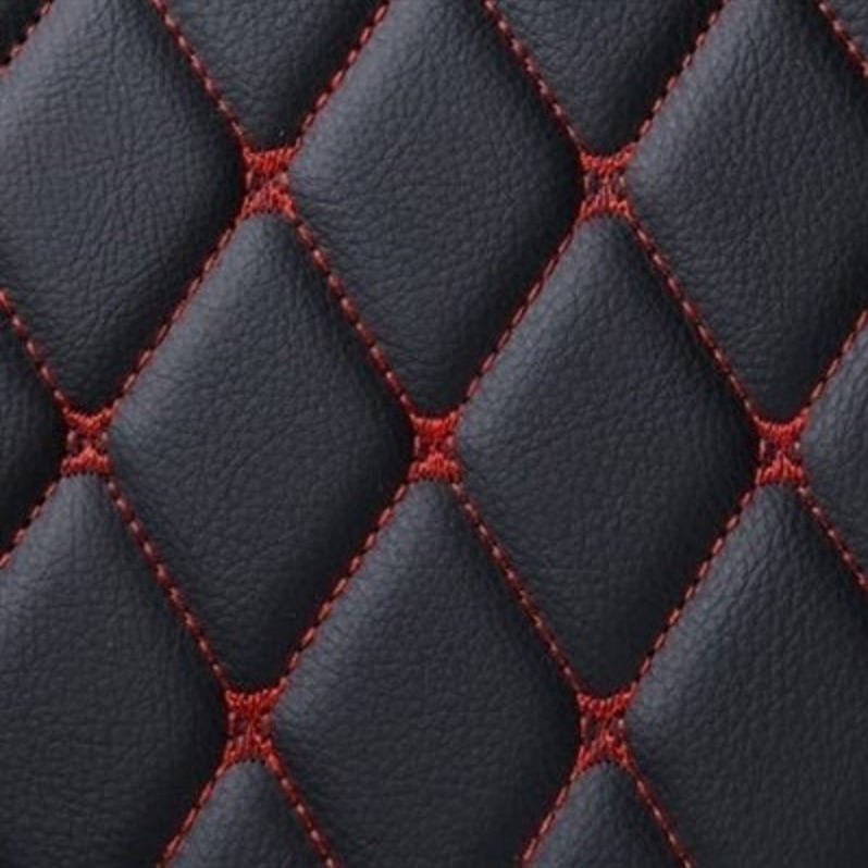 Honda Civic 7D floor Mat Black With Red Stitch Model 2022