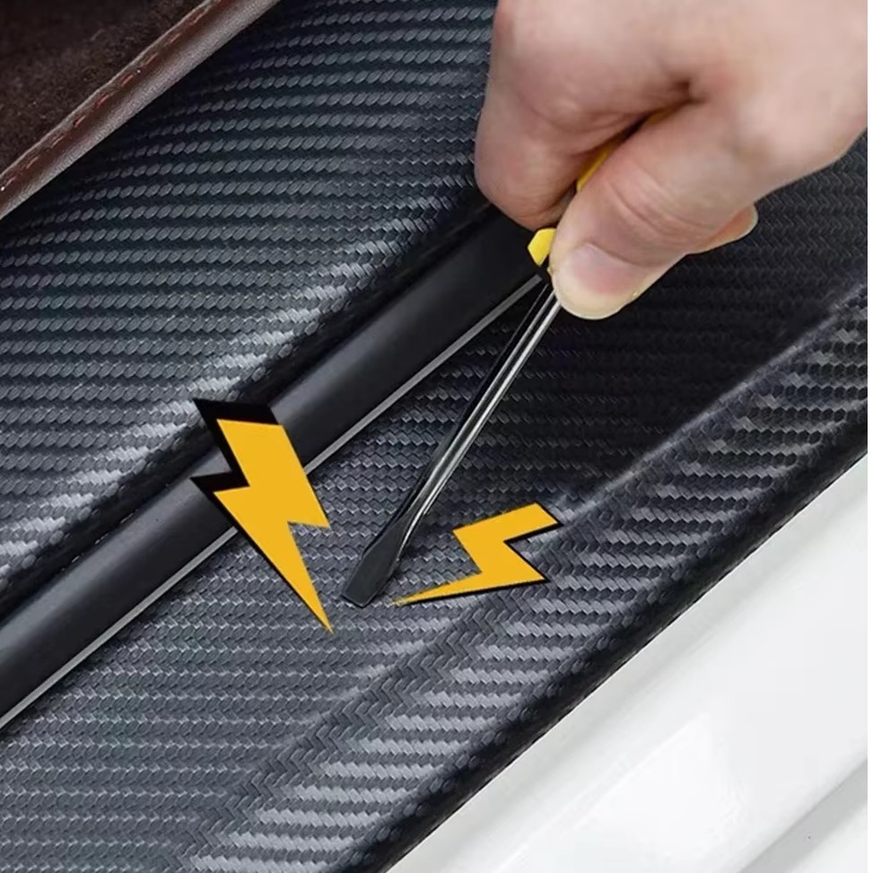 DFSK Glory 580 Trunk Garnish Sticker Carbon Fiber Model 2020-2022