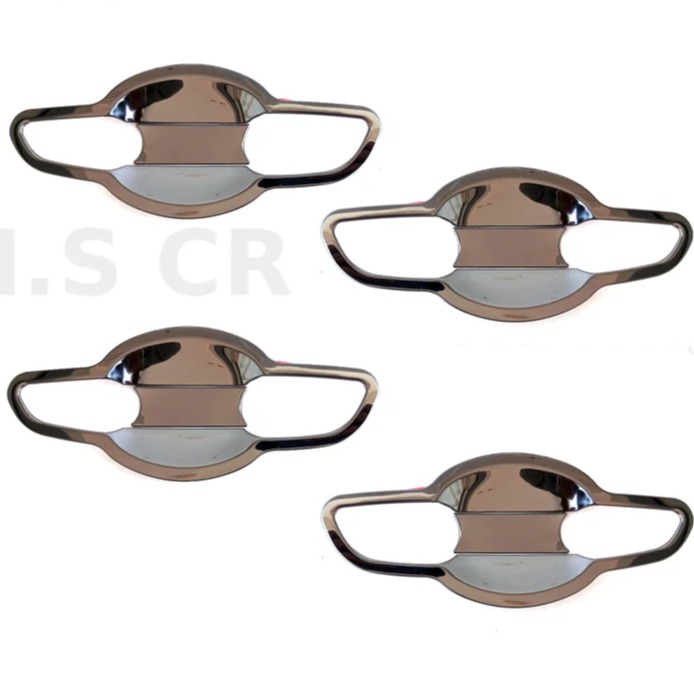 Alsvin Door Handle Bowl Steel Black  Set