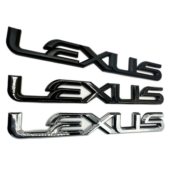 Lexus Monogram (Chrome)
