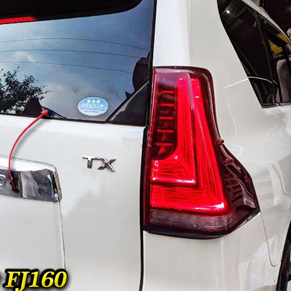 Toyota Prado Fj150 Back Light GX Style Full Smoke China 2015-2019