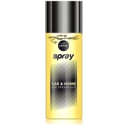 Aroma Car Air Freshener Black 50ml Spray