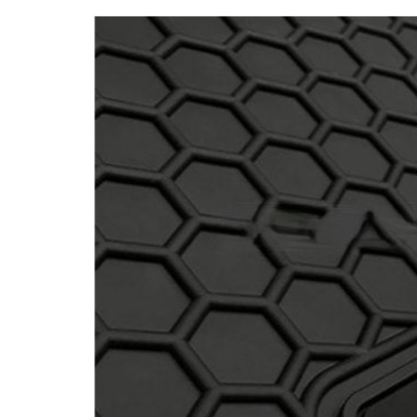 Kia Stonic Rubber Floor Mat Black 3 PCS Model 2020-2022
