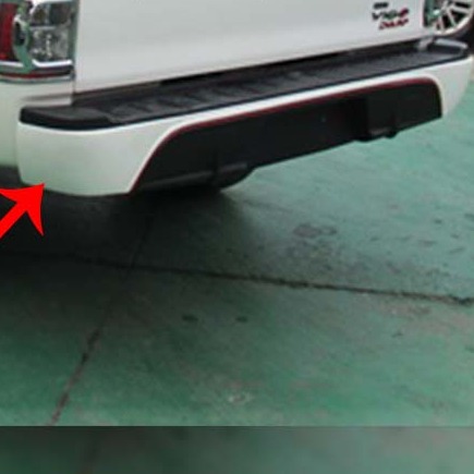 Toyota Hilux Vigo Champ Back Body Kit White Model 2012-2015