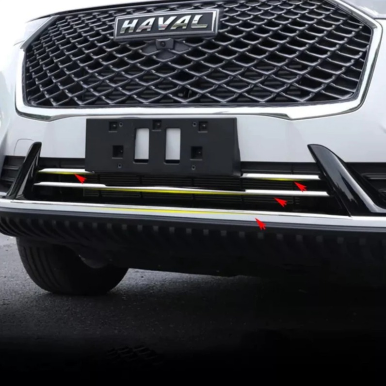Haval H6 Front Bumper Chrome 4pcsSet