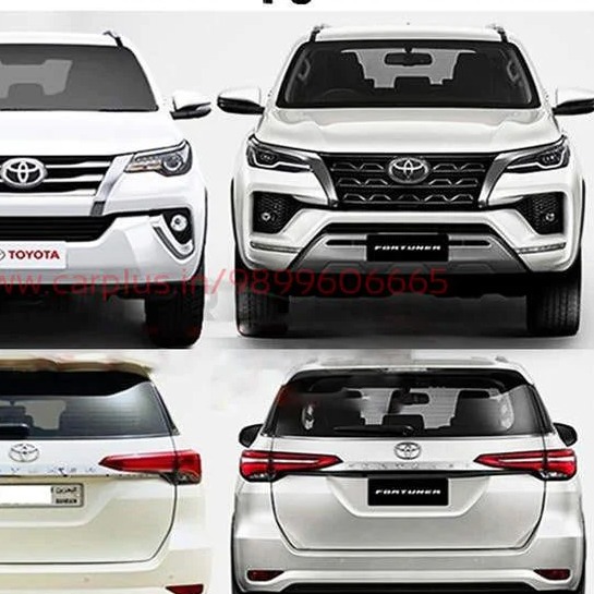 Toyota Fortuner Sigma Body Kit (F+ B) Sports Style (Black) Thailand Model 2021-2023