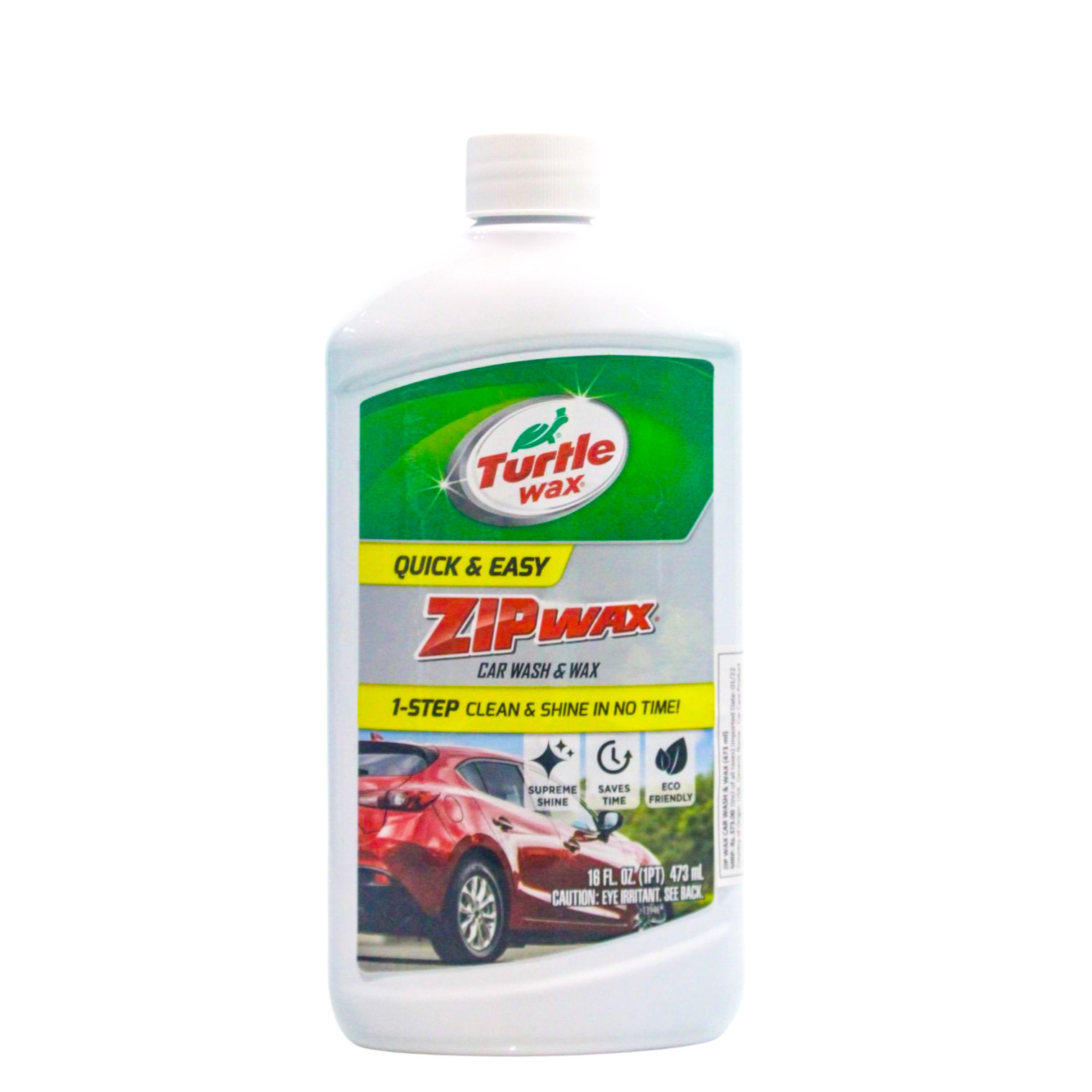 Turtle ZIP Car Wash and Wax 500ml