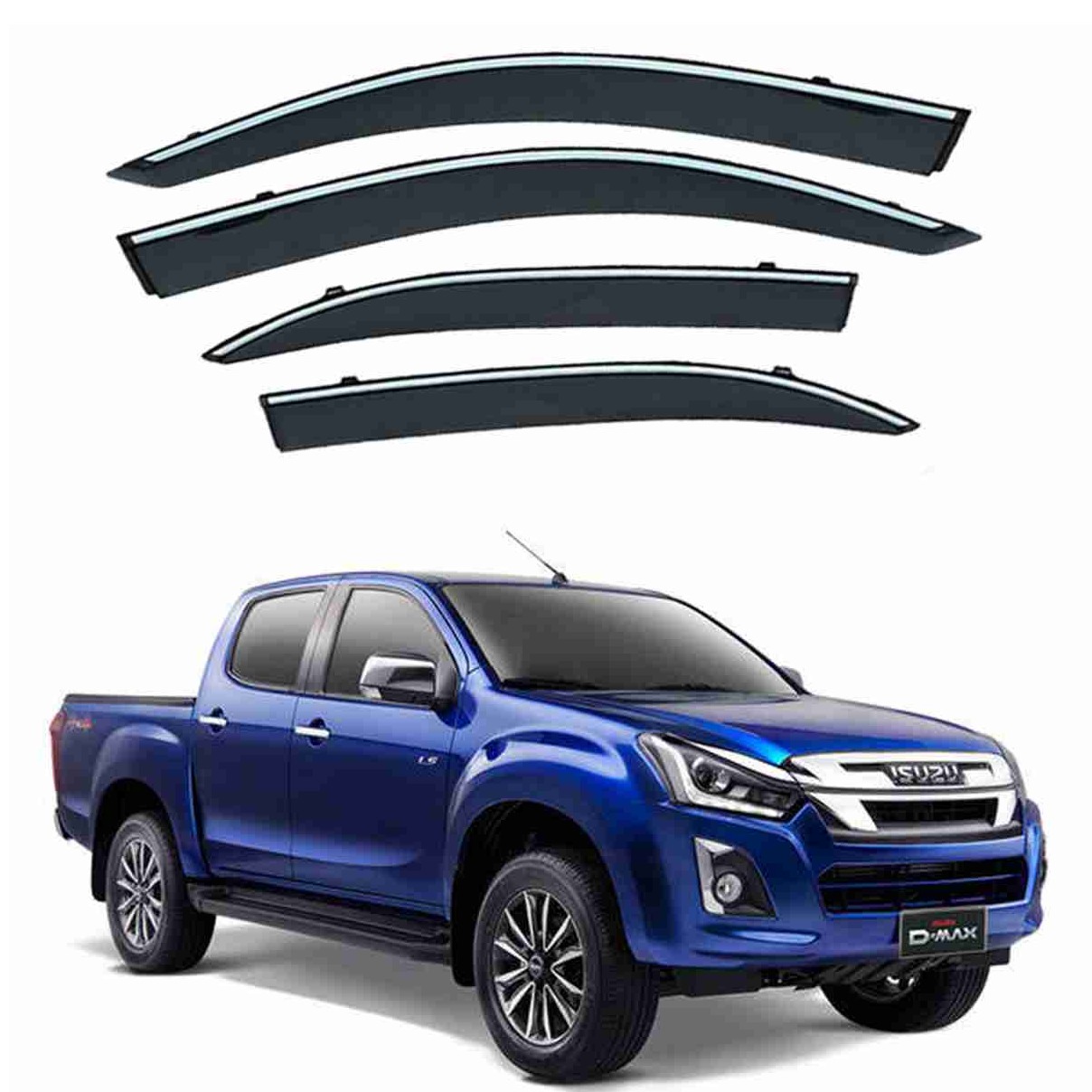 Isuzu D-Max Air Press/ Sunvisor Without Chrome - Model 2018-2021