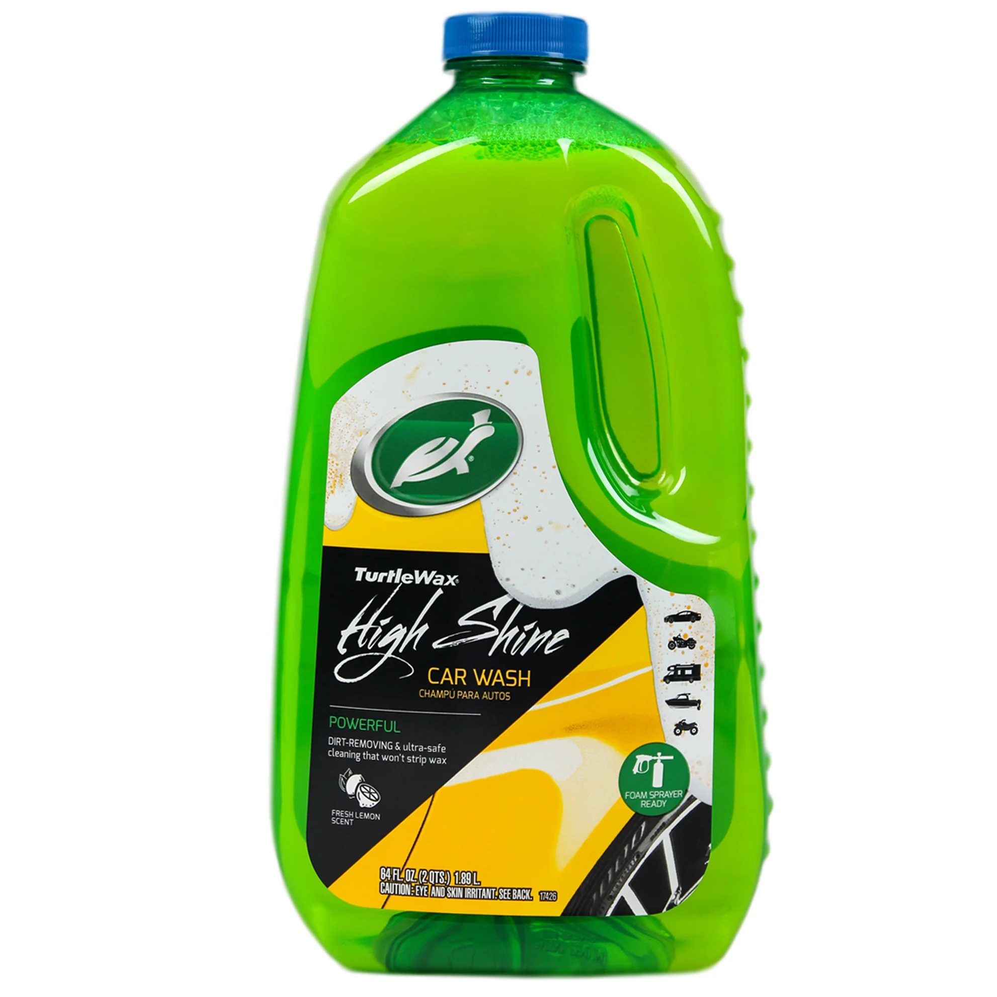 HIGH SHINE CAR WASH 1.89 LITERS