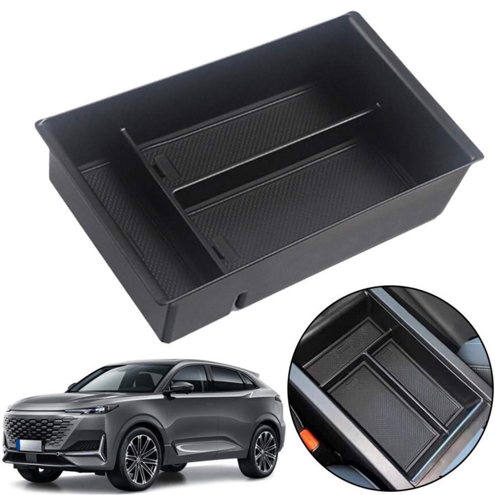 Chery Tiggo 8 Armrest Organizer Plastic Black Model 2022-2023
