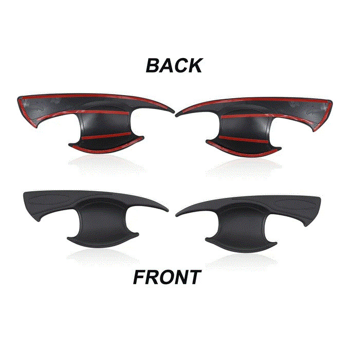 Toyota Hilux Revo Door Handle Bowl Black Model 2016-2021