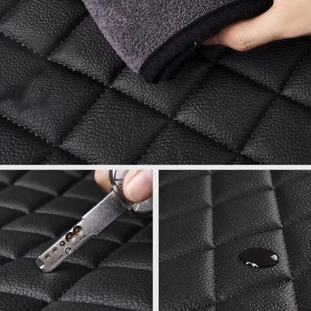 Toyota Corolla Trunk Mat Dyed Pressed Black Model 2018