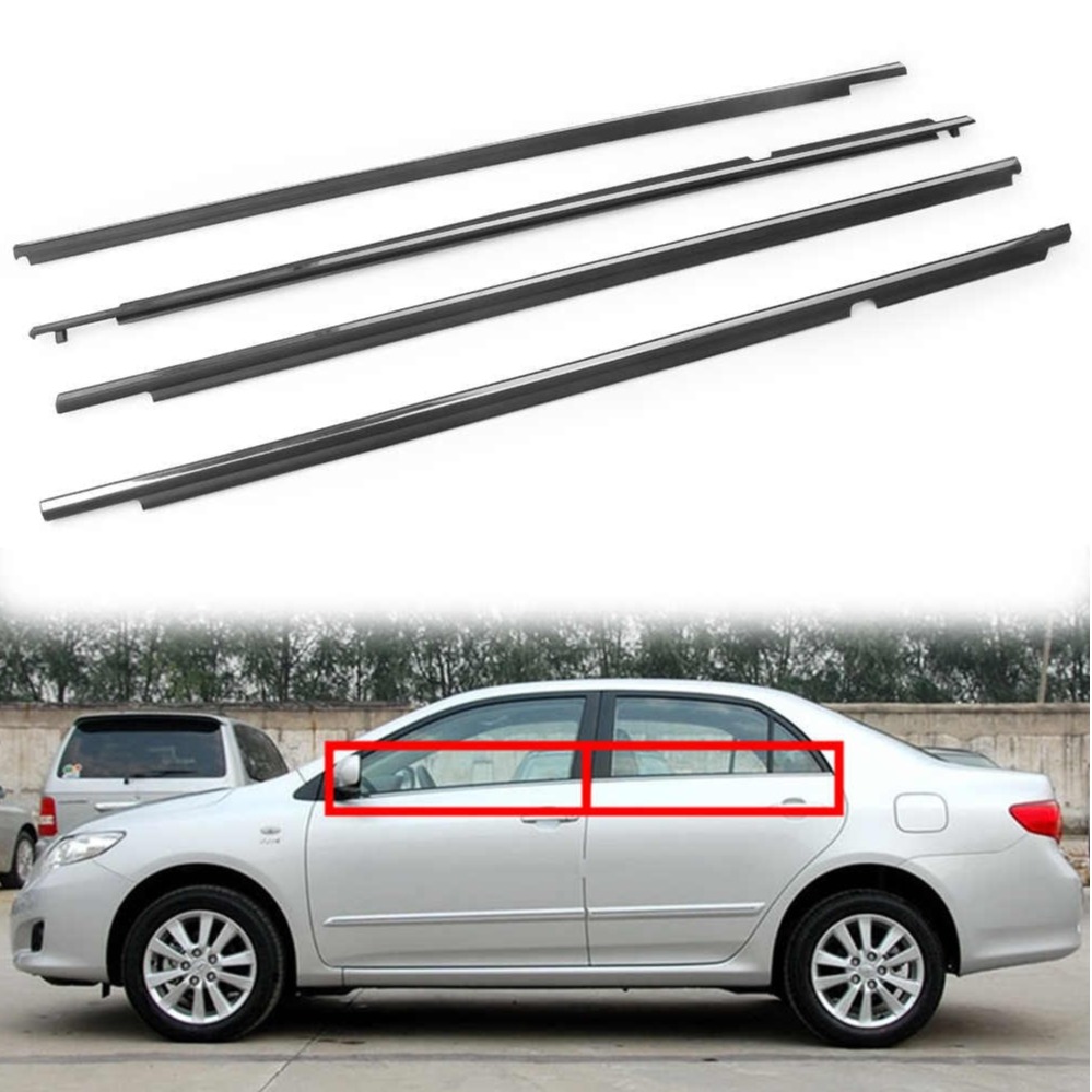 Toyota Corolla Weather strip Complete Set Model 2014-2017