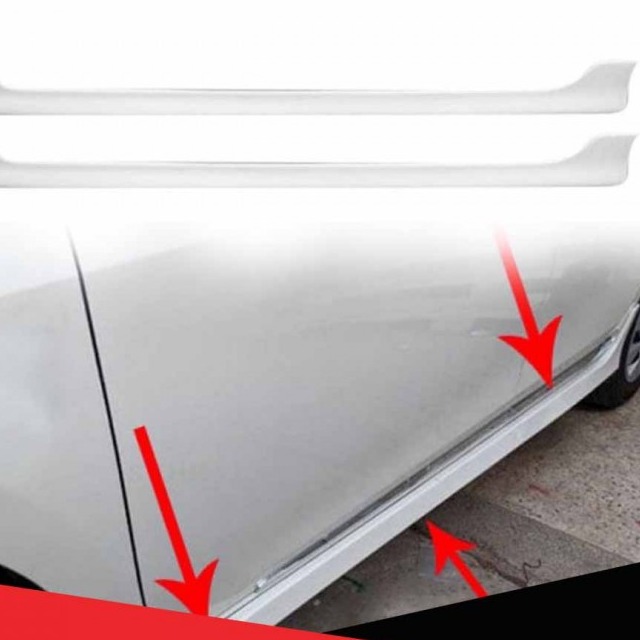 Hyundai Elantra Side Skirts Model 2020-22 Unpainted