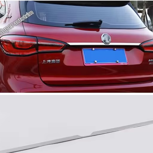 MG HS Trunk Upper Complete Chrome Garnish - Model 2020-2021