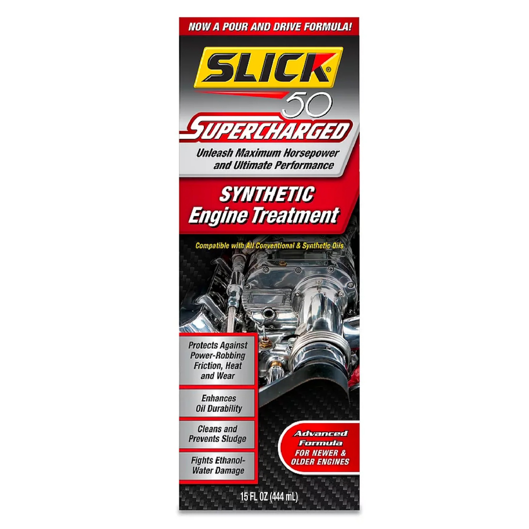 Slick 50 Supercharged Synthetic Engine Treatment