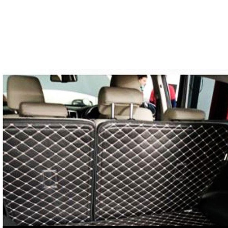 Hyundai Tucson 7D Back Seat Eco Mat Black With Beige Model 2020 -2021