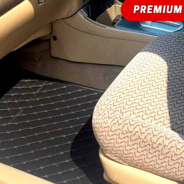 MG HS 7D Eco Floor Mat Black with Beige Model 2021